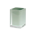 Gedy Rainbow Resin Toothbrush Holder - Mint Green Modern Bathroom Decor