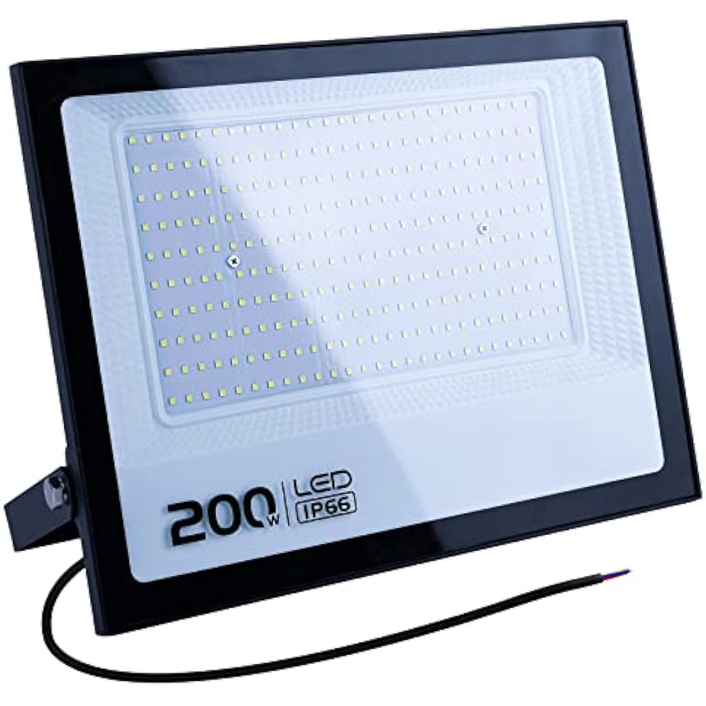 Ubanner 200W LED Flood Light | 22000lm IP66 Waterproof Outdoor Work Light