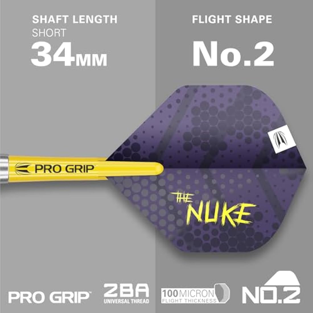 Target Darts Luke Littler Steel Tip Brass Dart Set – 85-Piece Nuke Edition