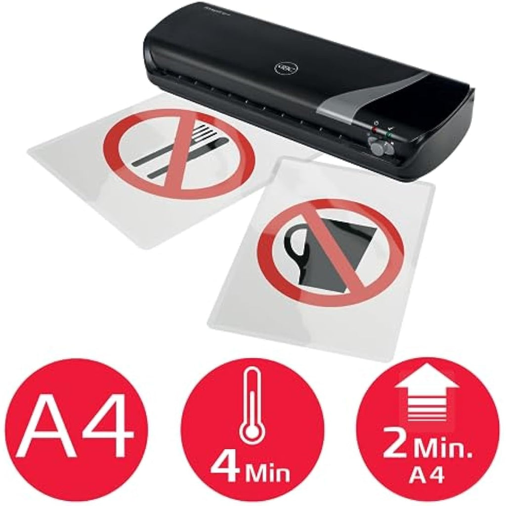 GBC Inspire+ A4 Laminator Machine Set with Trimmer & Corner Rounder