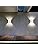 Modern LED Wall Sconce – 9W Warm White Indoor Wall Lamp