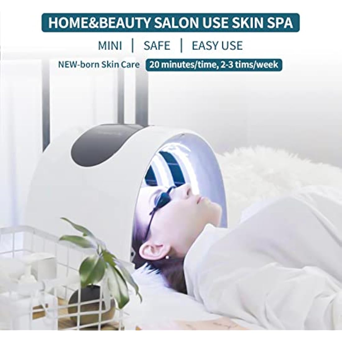 7-Color LED Face Mask – Red Light Therapy Skin Rejuvenation Device