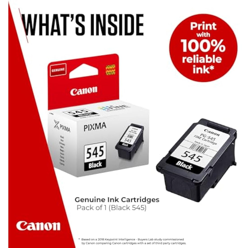 Canon PG-545 Genuine Black Ink Cartridge - 180 Page Yield | Jolof Store