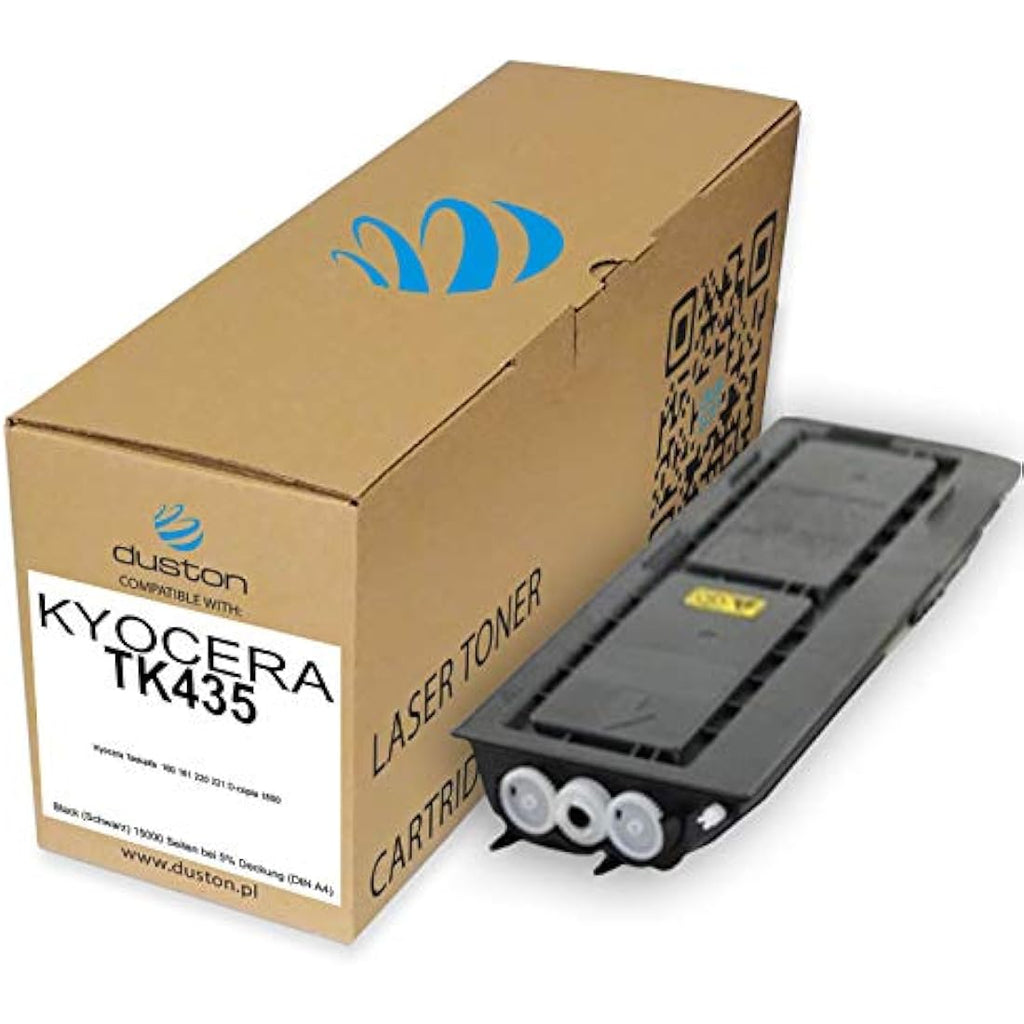 Duston TK-435 Black Toner Cartridge for Kyocera Taskalfa 180 181 220 221