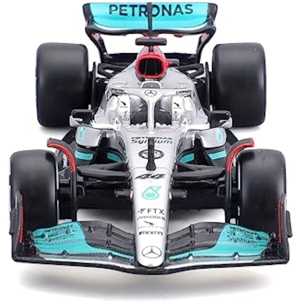 Bburago Mercedes F1 W13 Lewis Hamilton 1:43 Die-Cast Race Car Model