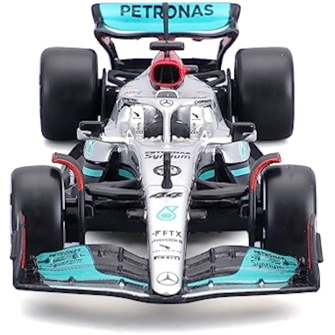 Bburago Mercedes F1 W13 Lewis Hamilton 1:43 Die-Cast Race Car Model