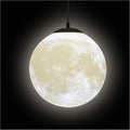Jolof Store 3D Printed Moon Pendant Light – Modern Planet Ceiling Lamp