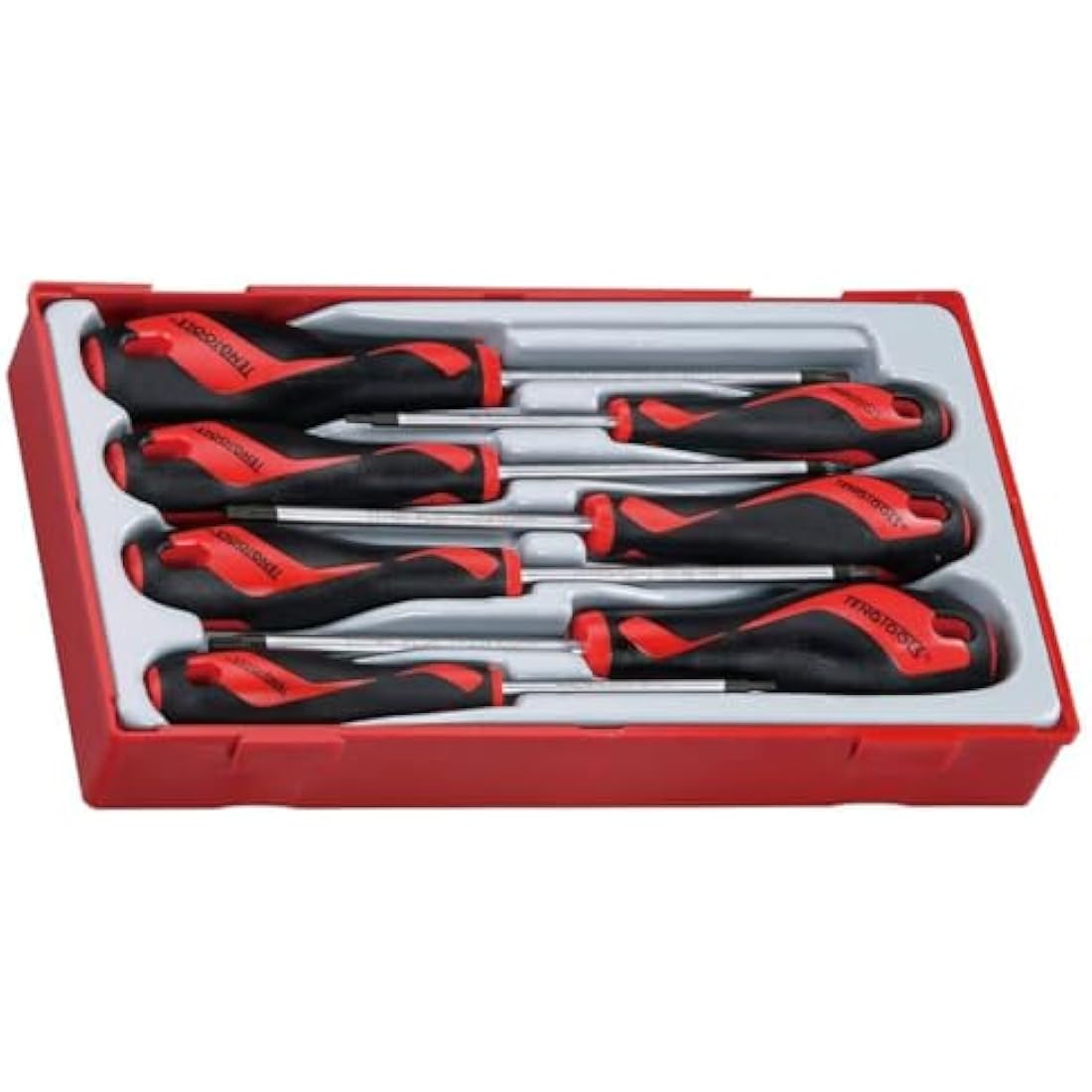 Teng TT917TX Mega Drive Screwdriver Set - 7 Piece Chrome Vanadium