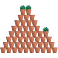 Vensovo 48 Pcs Mini Terracotta Pots - 5CM Small Clay Succulent Planters