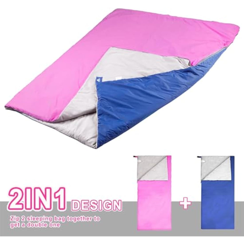 Agemore Lightweight Envelope Sleeping Bag – Ultra-Light Camping Gear