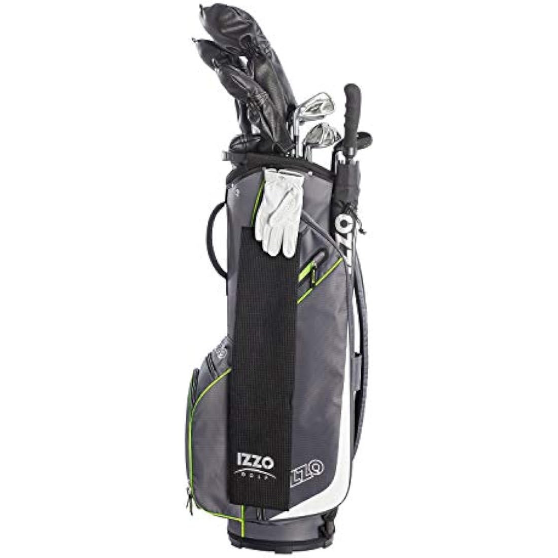 Izzo Ultra Lite Cart Golf Bag – 14-Way Divider & 6 Storage Pockets