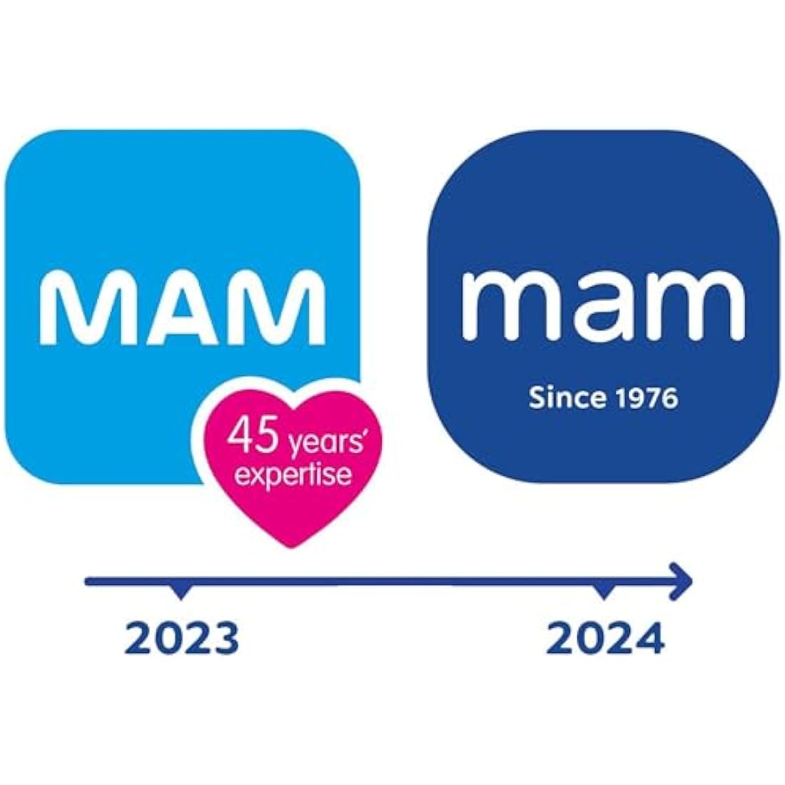 MAM Original Silicone Soothers | 0-6 Months | 2 Pack | Cream Dummy
