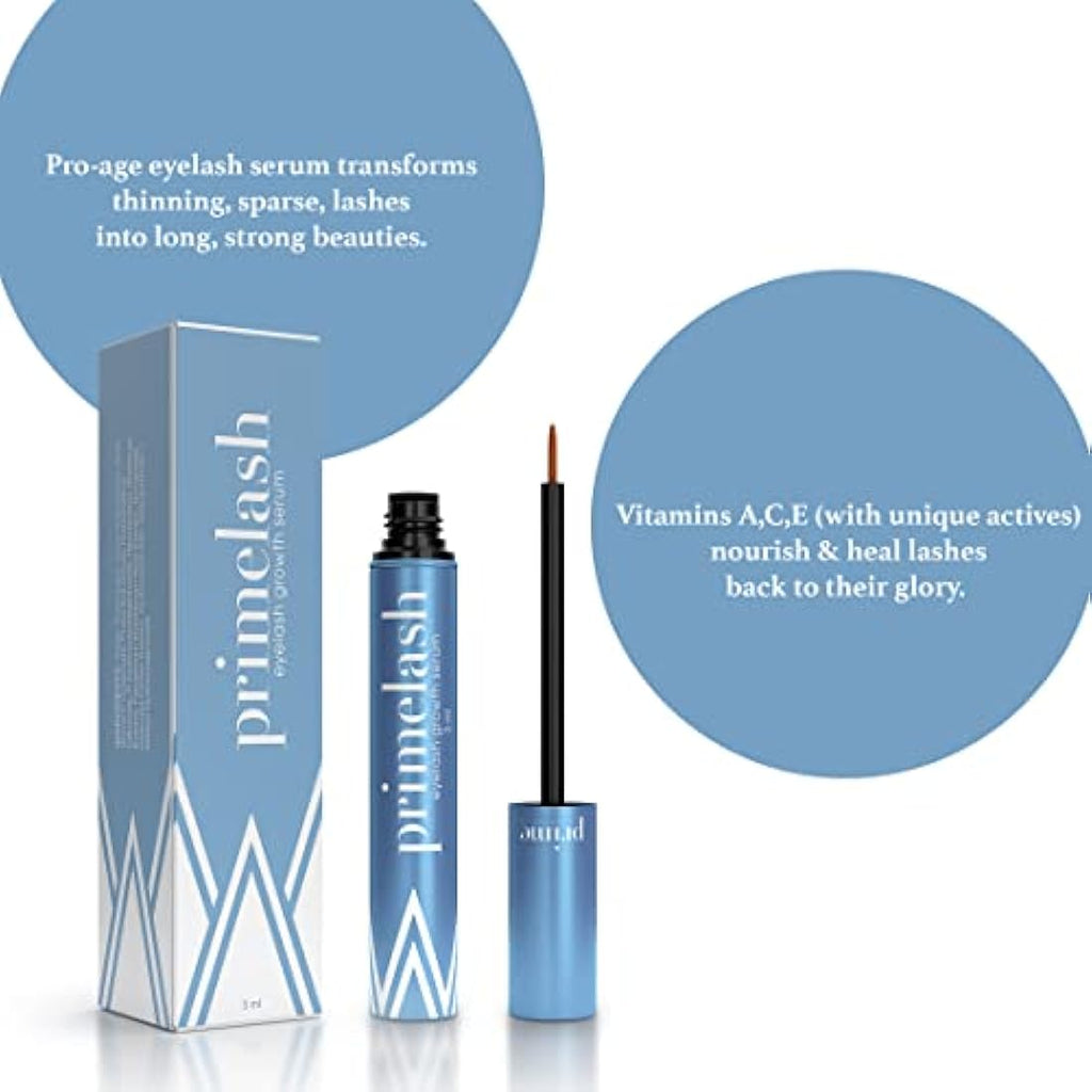 Prime Prometics PrimeLash Growth Serum – Pro-Age Vitamin Infused Formula