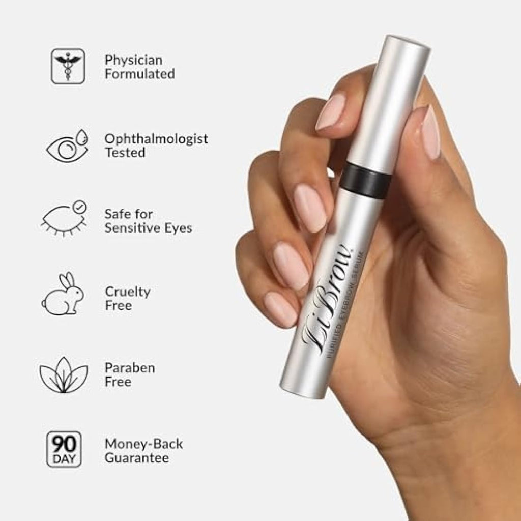 LiBrow Purified Eyebrow Serum – 6mL Growth Enhancer for Thicker Brows