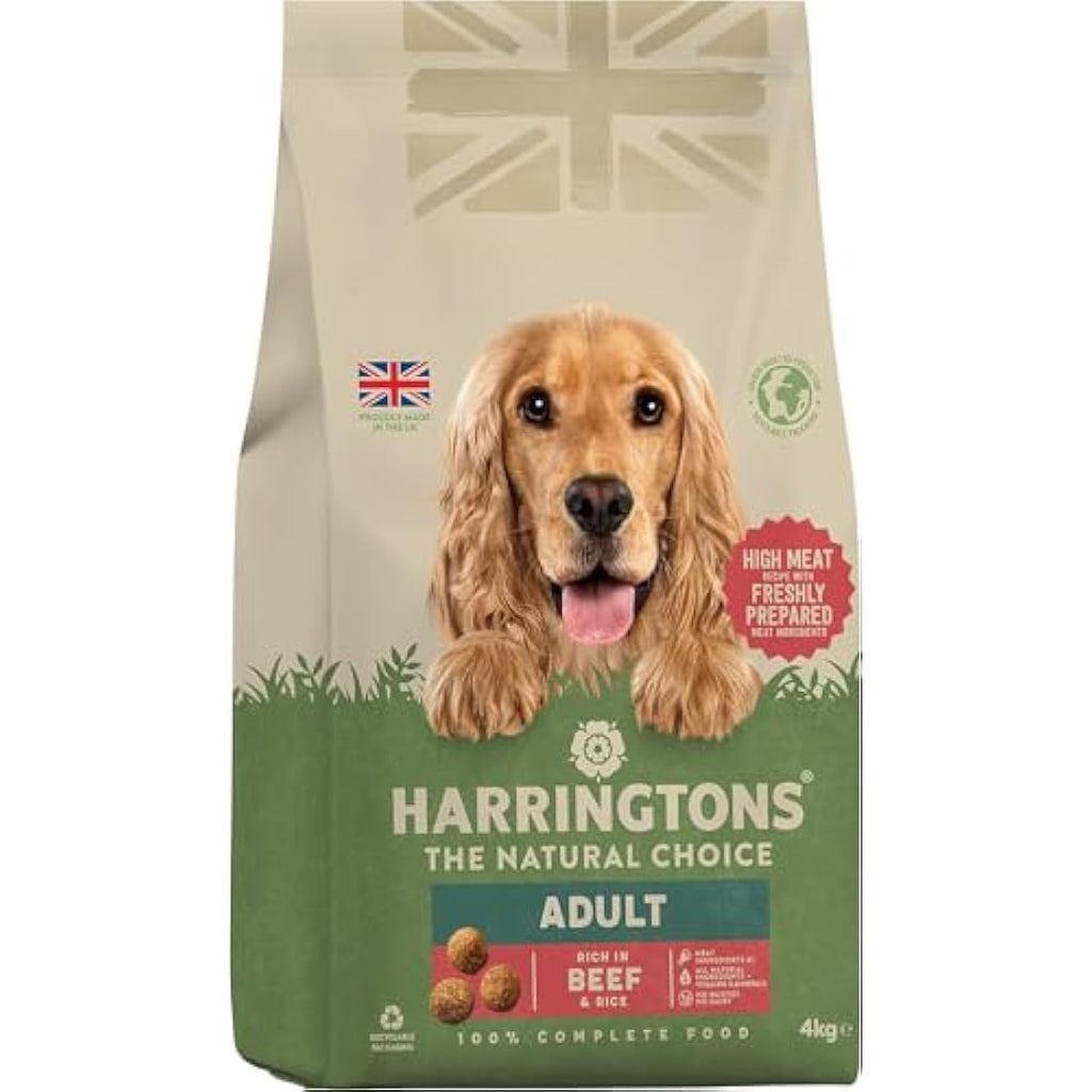 Harringtons Just 6 Grain Free Lamb & Veg Dog Food - 2kg (Pack of 4)