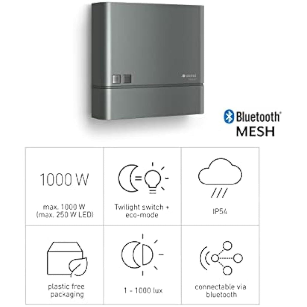 Steinel NightmatIQ Plus Twilight Sensor | Smart Dusk to Dawn Switch