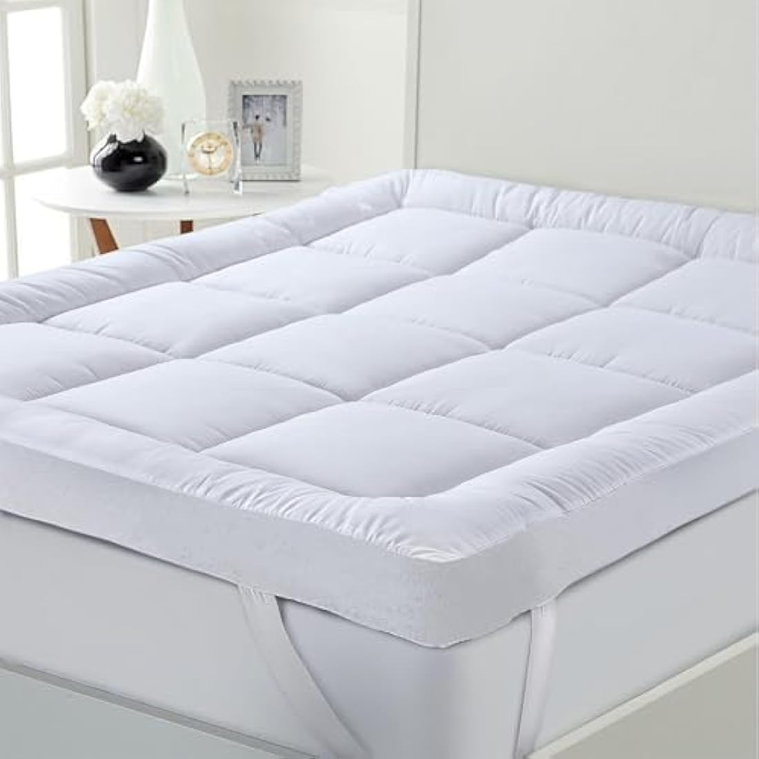 Yorkshire Homeware Microfibre Mattress Topper | 10cm Deep Single