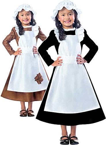 Amscan Girls Victorian Costume – Historical World Book Day Fancy Dress
