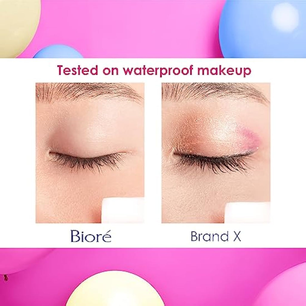 Biore Makeup Cleansing Sheets – Japanese Face Wipes (44 Pieces)