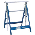 Draper 54051 Heavy Duty Telescopic Saw Horse & Builders Trestle - Blue