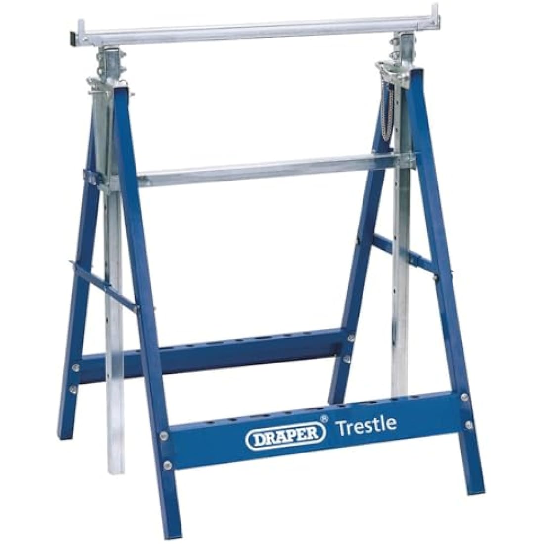 Draper 54051 Heavy Duty Telescopic Saw Horse & Builders Trestle - Blue
