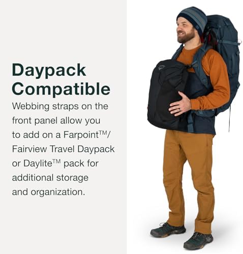 Osprey Farpoint Men's Travel Backpack – Durable Hiking & Carry-on Bag
