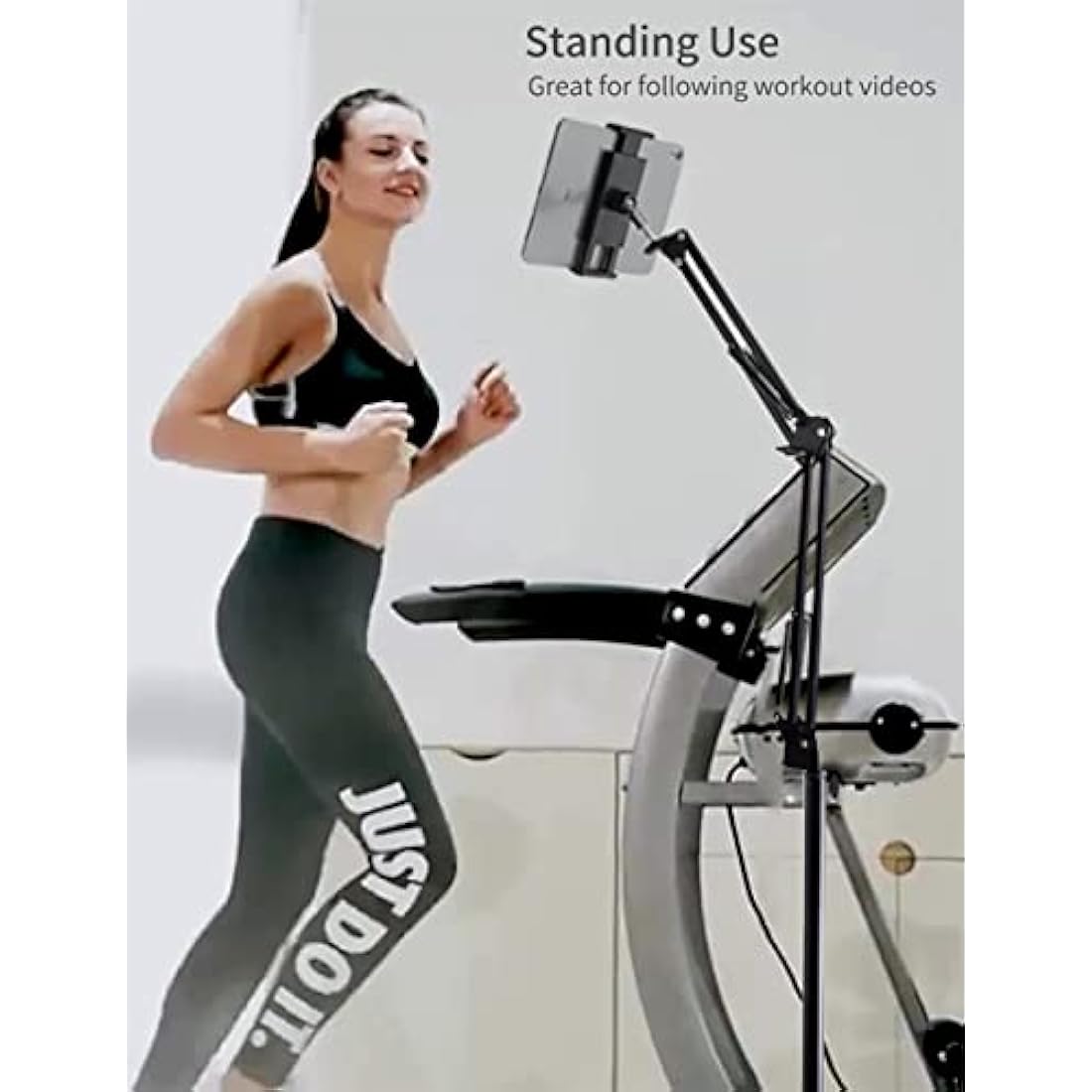 BluuSuuk Tablet Floor Stand – Adjustable Height Arm for 4.7-12.9" iPad