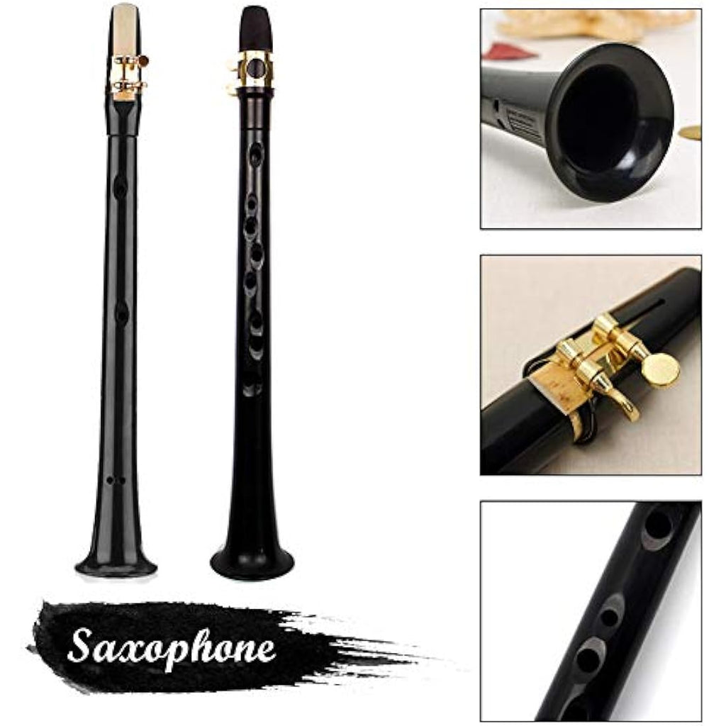 Jolof Store Pocket Saxophone – Portable Mini Woodwind Kit with Reeds