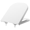 DERW Square Toilet Seat - Soft Close Urea-Formaldehyde Resin - 42.7x35cm