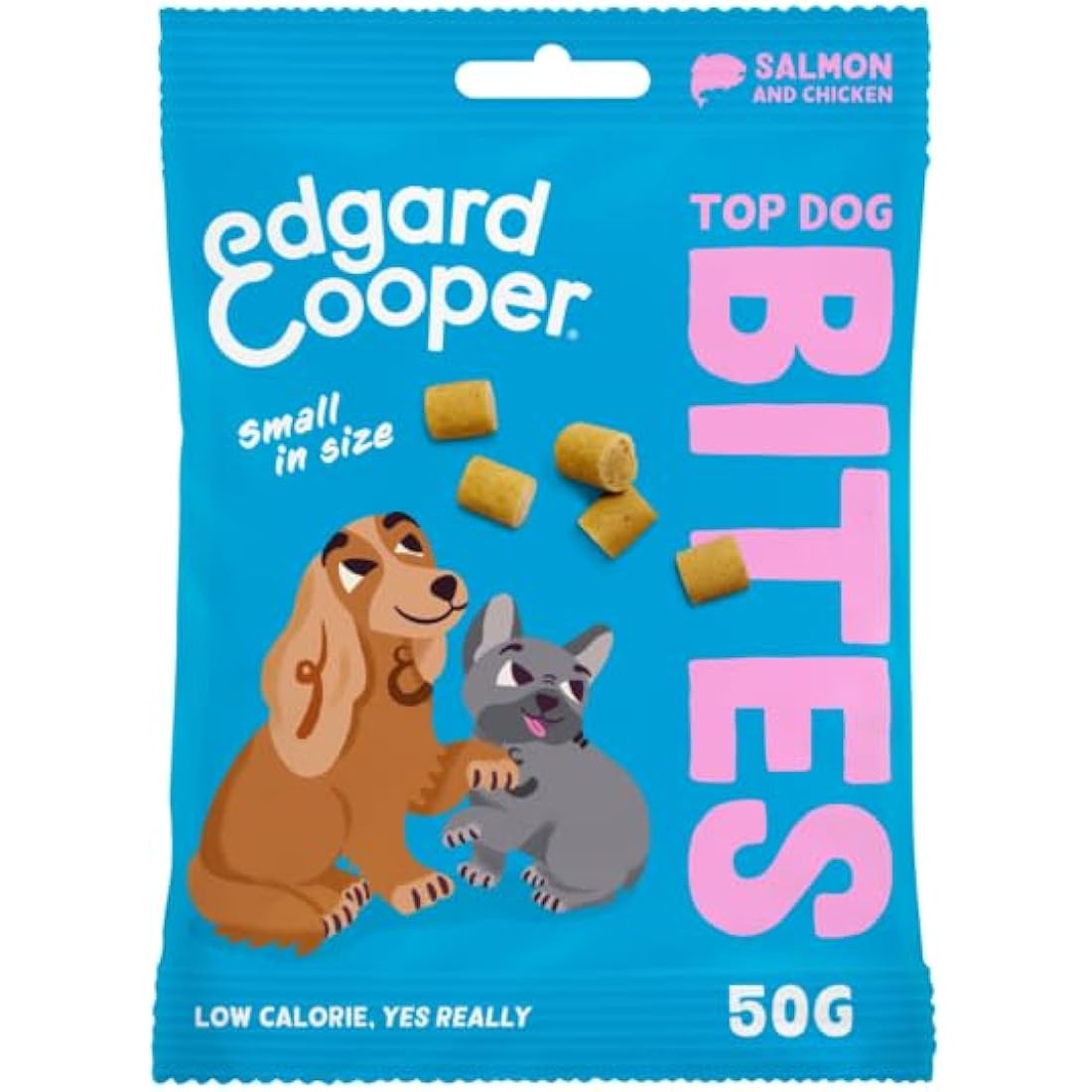 Edgard Cooper Grain Free Salmon & Chicken Dog Treats | 15 x 50g