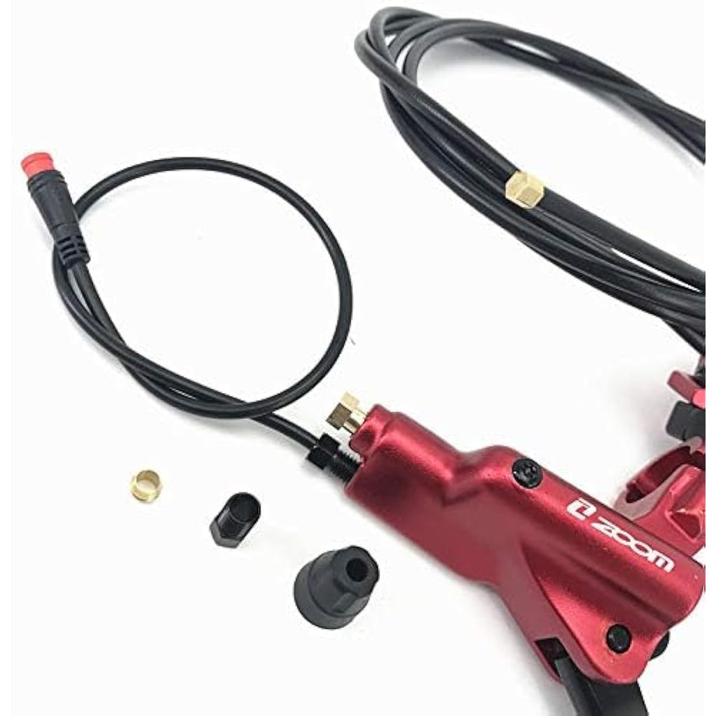 Zoom HB-875-E E-Bike Hydraulic Disc Brake Set - Front & Rear Black