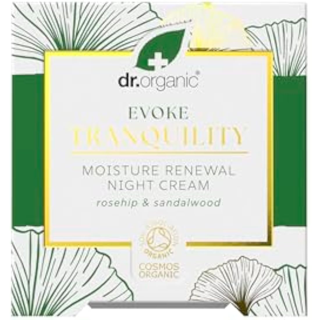Dr Organic Night Cream – Rosehip & Sandalwood Moisture Renewal 50ml