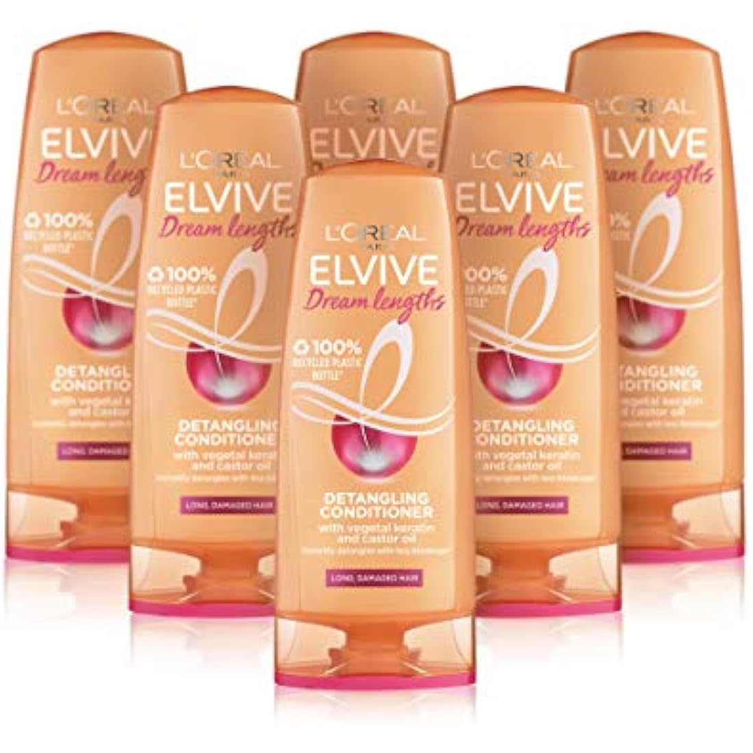 L'Oreal Paris Elvive Dream Lengths Keratin Conditioner for Long Hair - 400ml