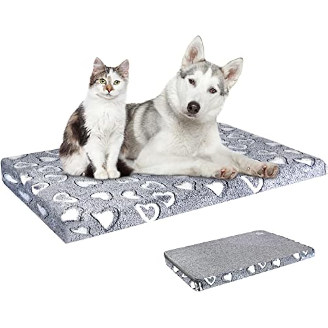 VANKEAN Reversible Dog Bed Mat – Waterproof Washable Pet Crate Mattress