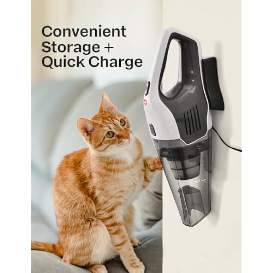 Jolof Store Handheld Vacuum – Cordless 8Kpa Suction Portable Cleaner