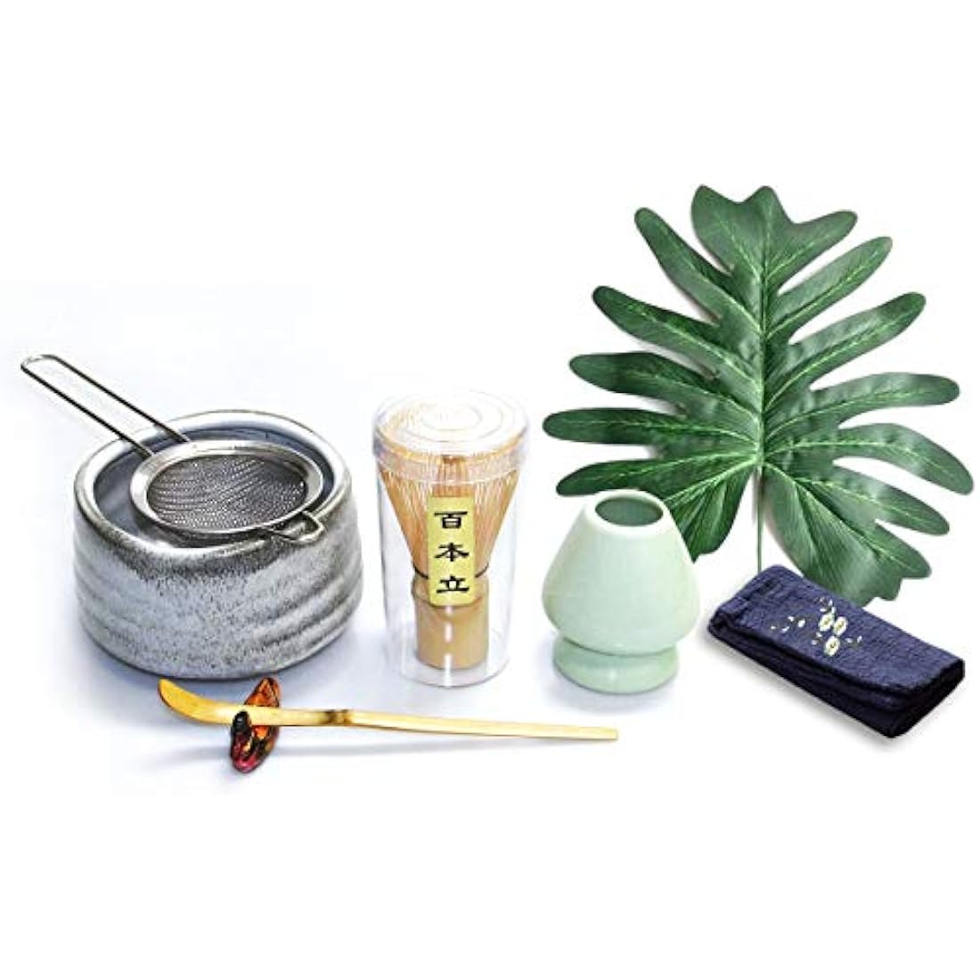 Japanese Matcha Tea Set - 7 Piece Bamboo Ceremony Kit