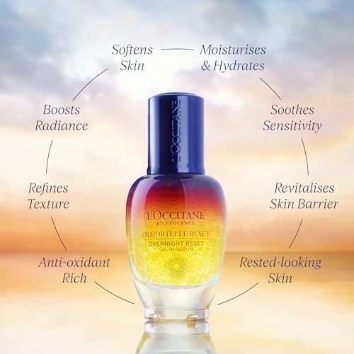 L'OCCITANE Immortelle Overnight Reset Serum - 30ml Vegan Face Skincare
