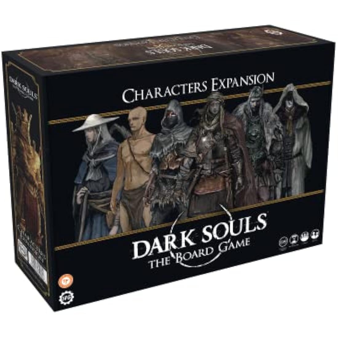 Dark Souls: The Board Game – Characters Expansion with 12 Miniatures