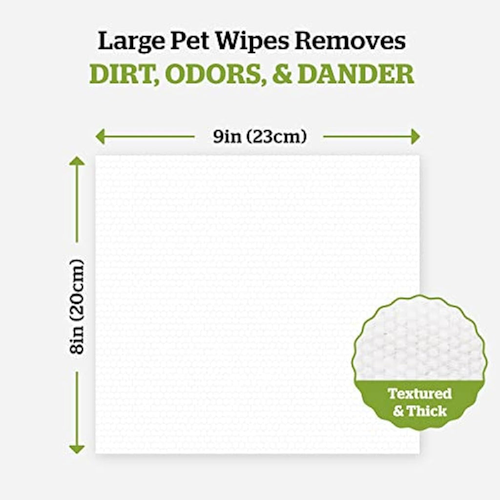 Pogi’s Dog Wipes – Plant-Based Hypoallergenic Grooming Wipes, 400-Count