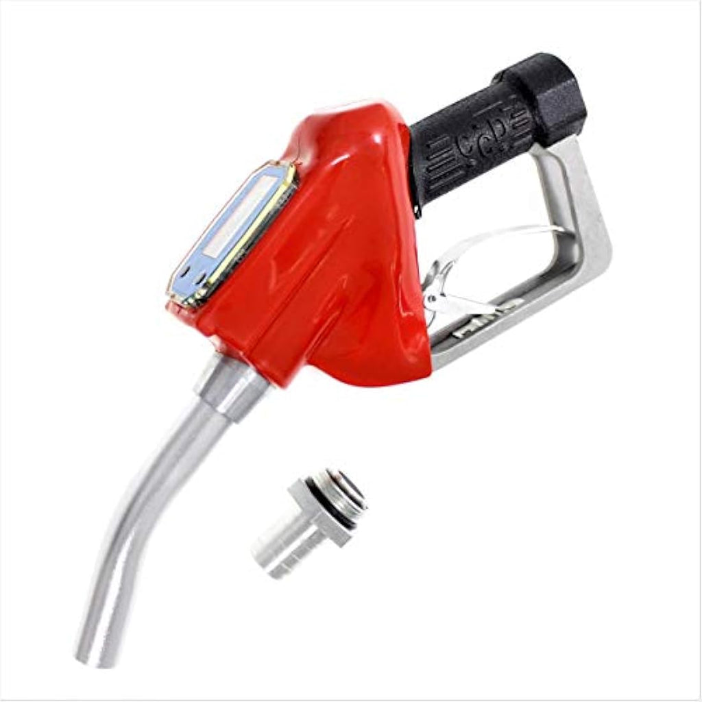 KATSU Digital Fuel Dispenser Gun | 1-Inch Diesel & Petrol Nozzle