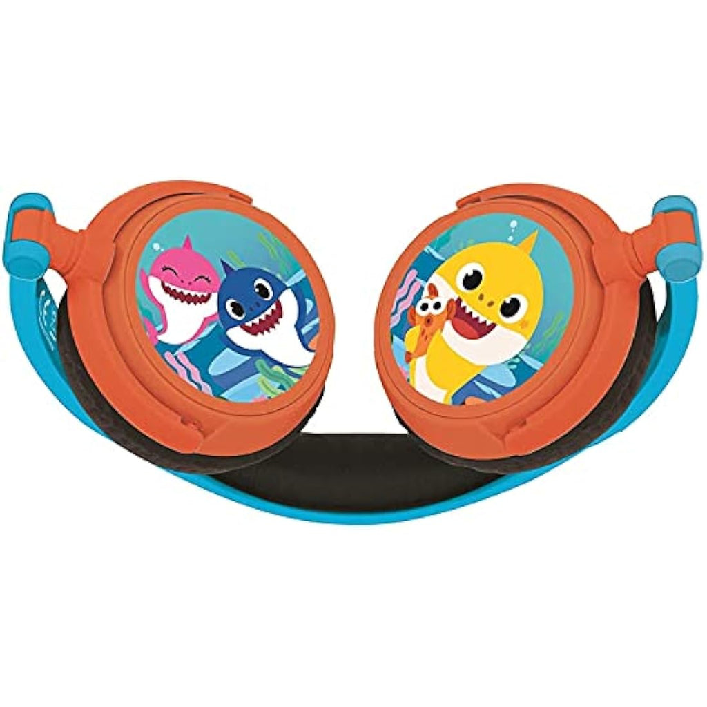 Lexibook Baby Shark Kids Wired Headphones – Foldable & Volume Limited
