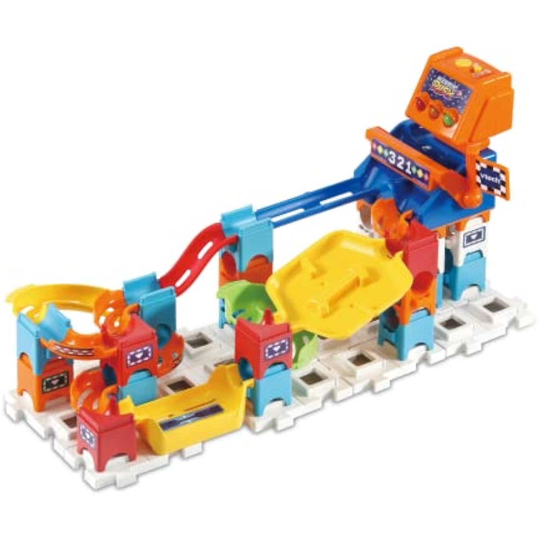 VTech Marble Rush Speedway - 70 Piece Electronic Marble Run Toy Set