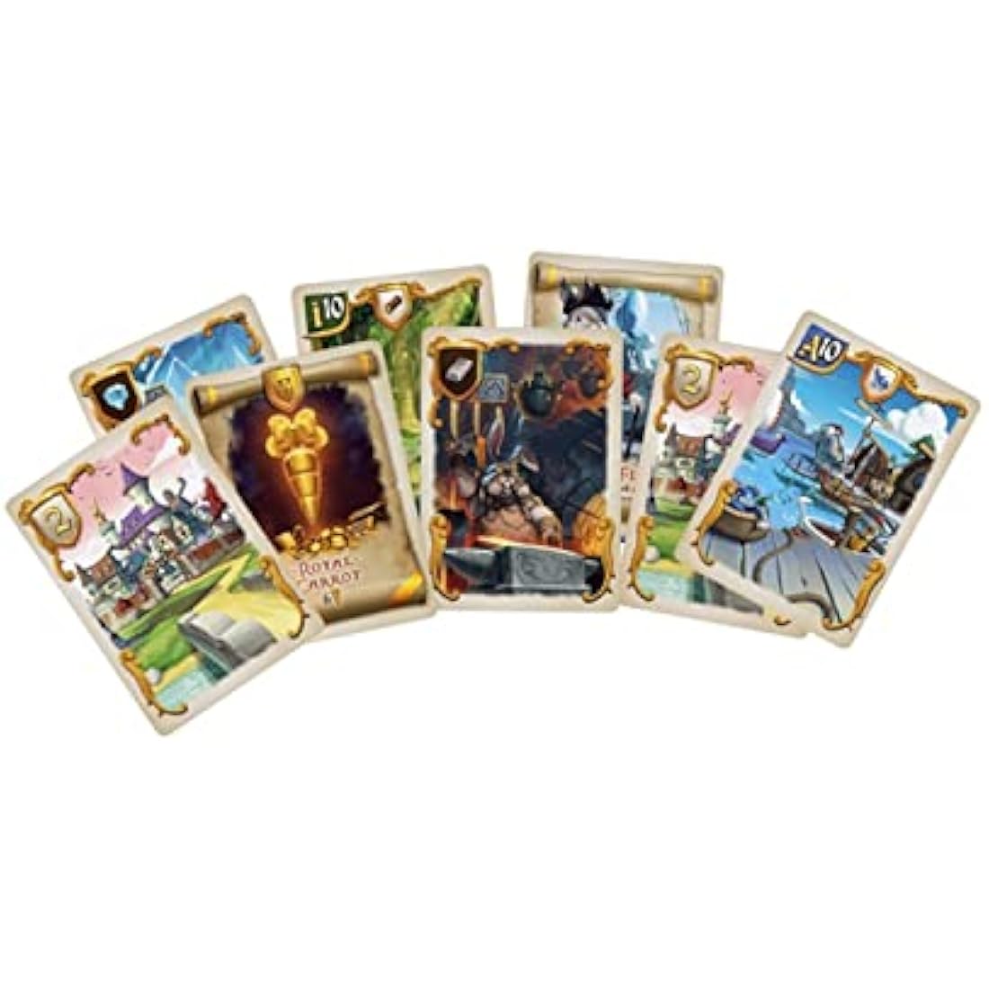 Bunny Kingdom Strategy Board Game by Iello | 2-4 Players | Ages 14+
