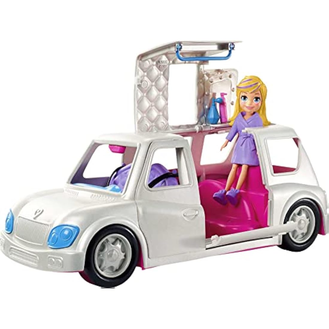 Polly Pocket My Fashion Limousine Playset with 3-Inch Doll & Accessories