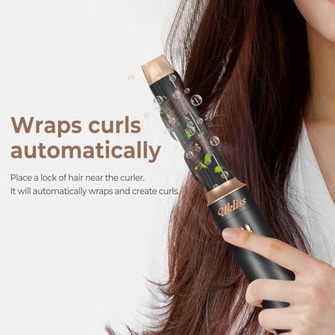UKLISS 6-in-1 Air Styler | 1000W Ionic Hair Dryer Brush & Curler Set