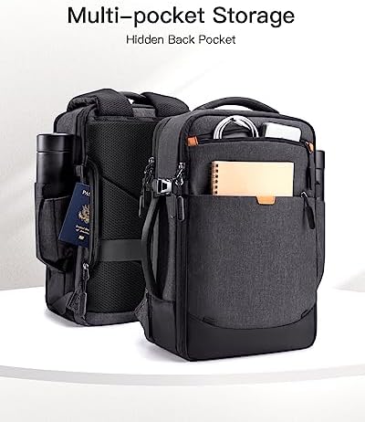 Inateck Expandable Travel Backpack | 46L Large Cabin Hand Luggage