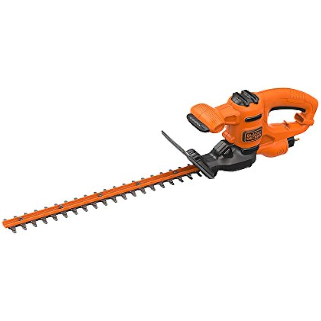 Black + Decker 45cm Electric Hedge Trimmer – 420W Dual Action Blade