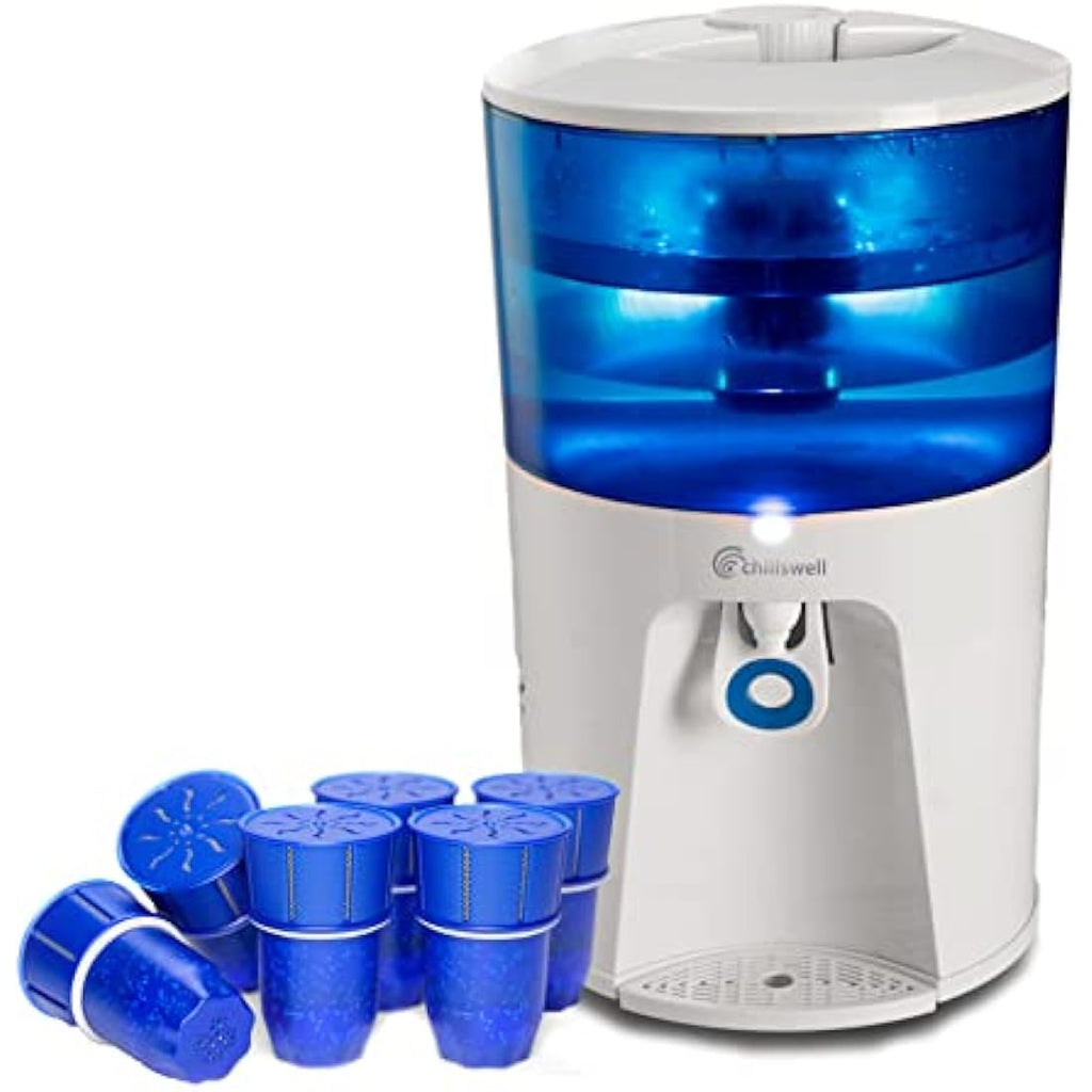 8.5L Water Cooler Dispenser | 6 Filters | Home & Office