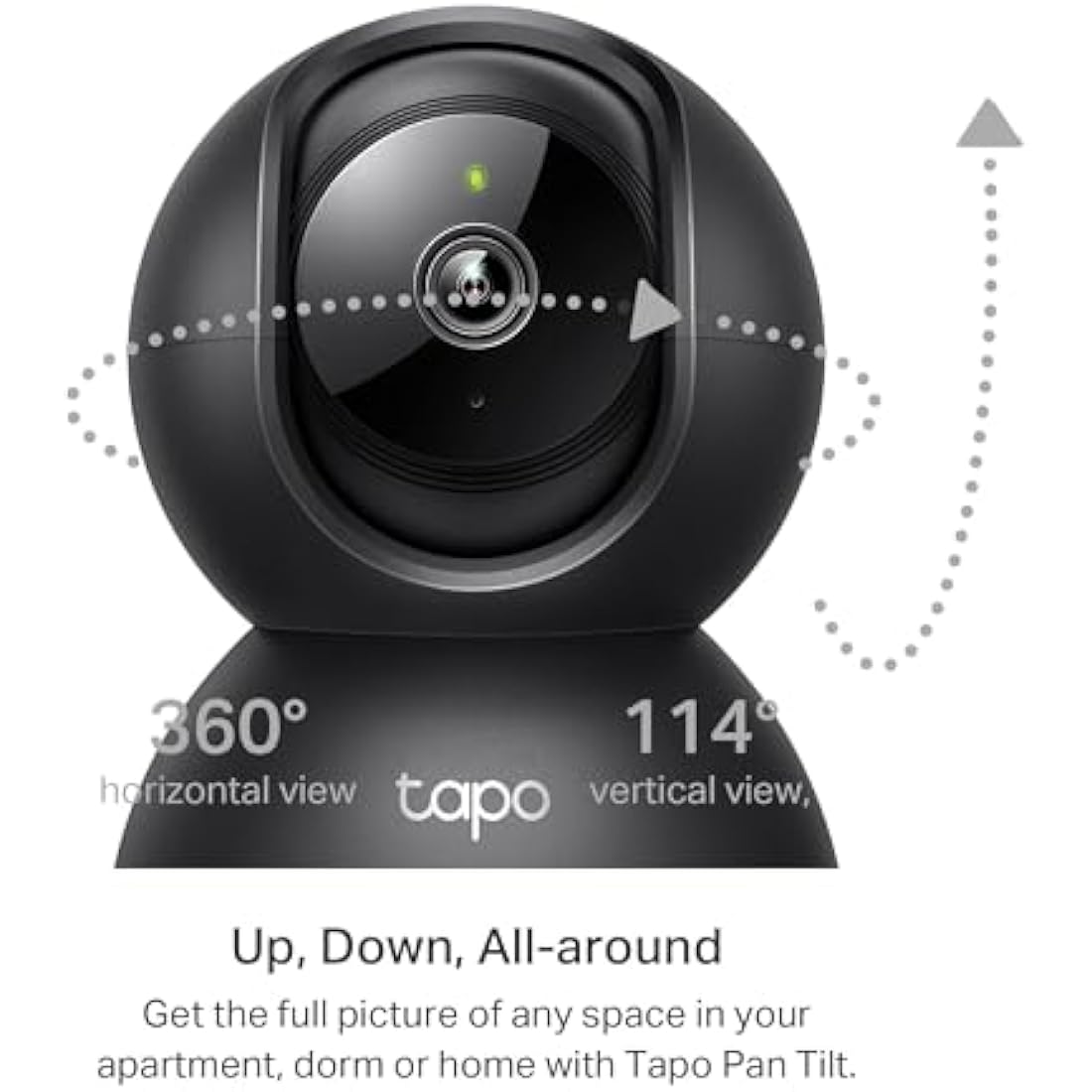 Tapo C211 2K 3MP Pan/Tilt Indoor Security Camera | 360° WiFi Baby Monitor