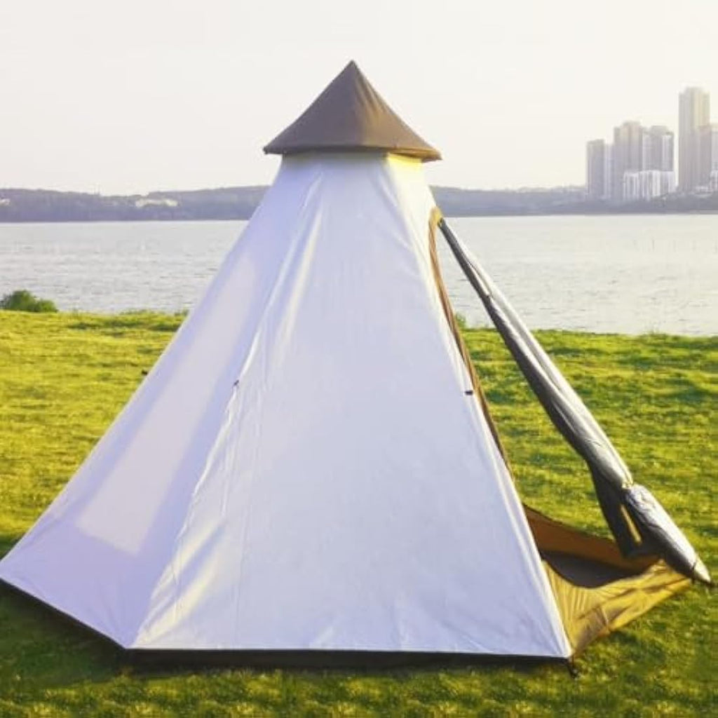 Waterproof Tipi Tent – 3 Person Double Layer Camping Yurt